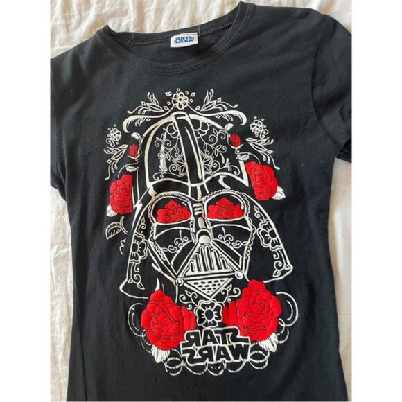 Star Wars Tee Shirt | Darth Vader Day of the Dead Short Sleeves - Picture 2 of 6
